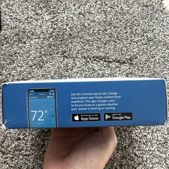 Emerson Sensi Smart Programmable Thermostat - White (ST55U) New - Picture 6 of 6